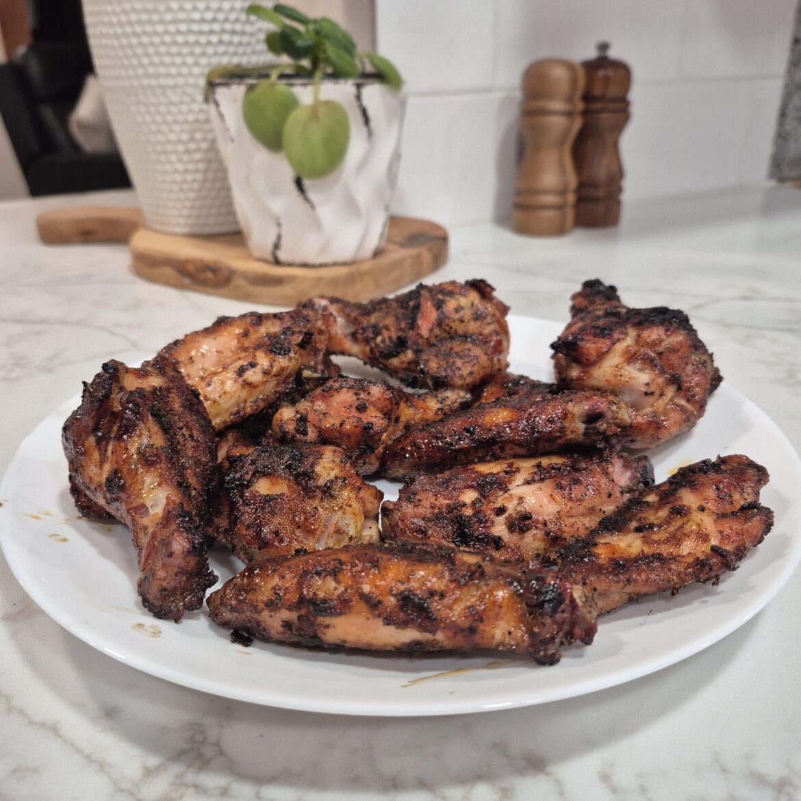 Smoked / seared wings Smoked / seared wings