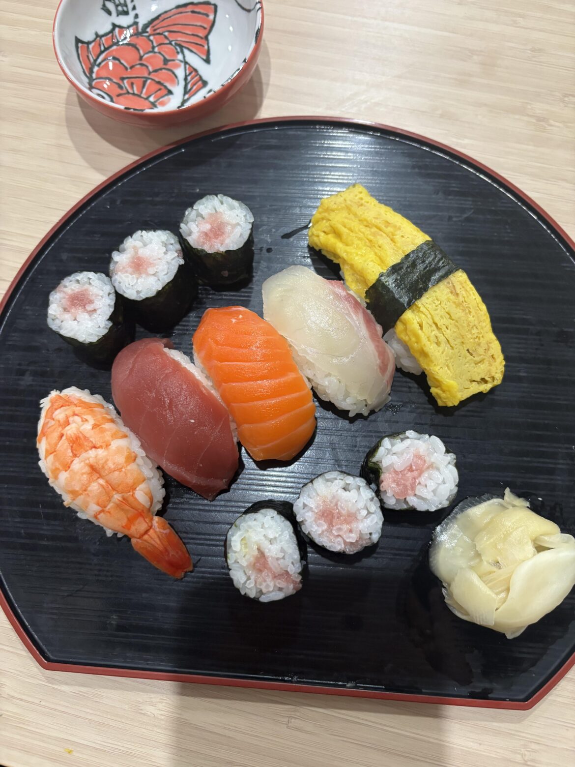 Took a sushi-making class at Tsujiki market, Tokyo today. How did I do?