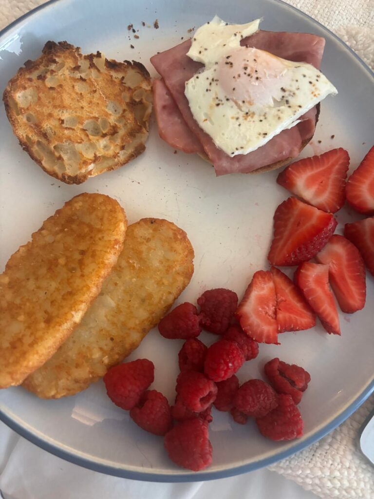 Bit of a big breakfast this morning!