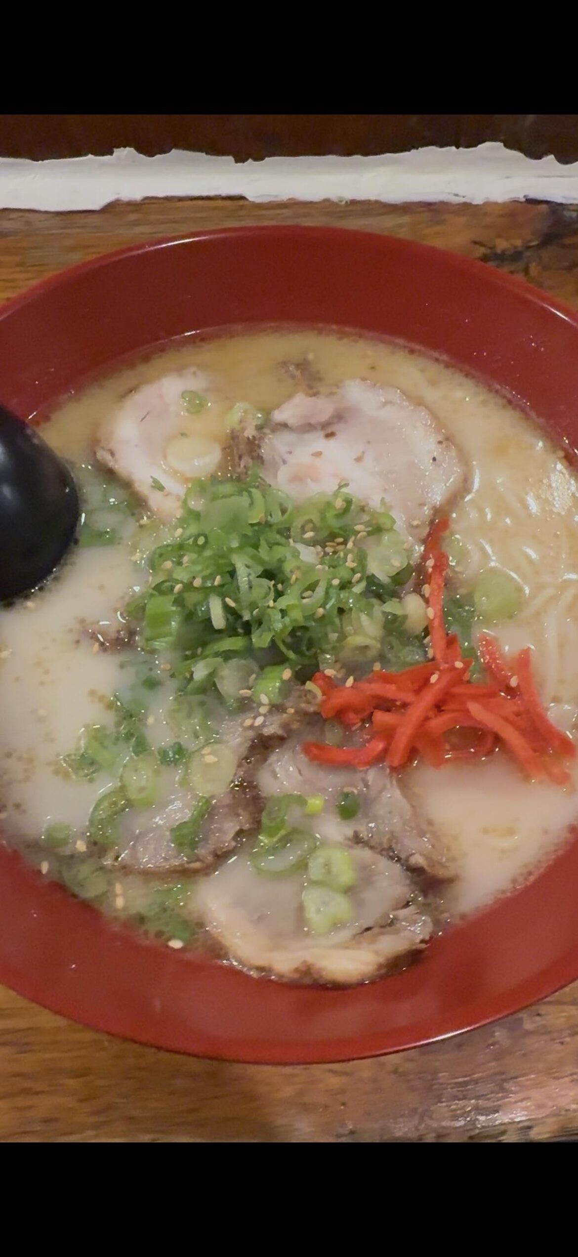Chashu tonkotsu at Yakitori Taisho NYC