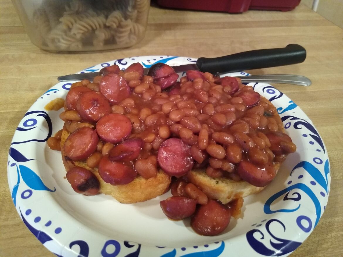 "Hot Dogs and Beans," a 20 minute schoolnight staple from my childhood