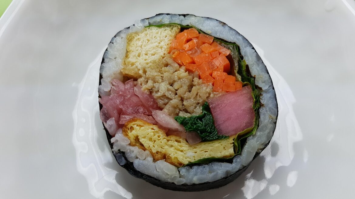 Tofu beat gimbap