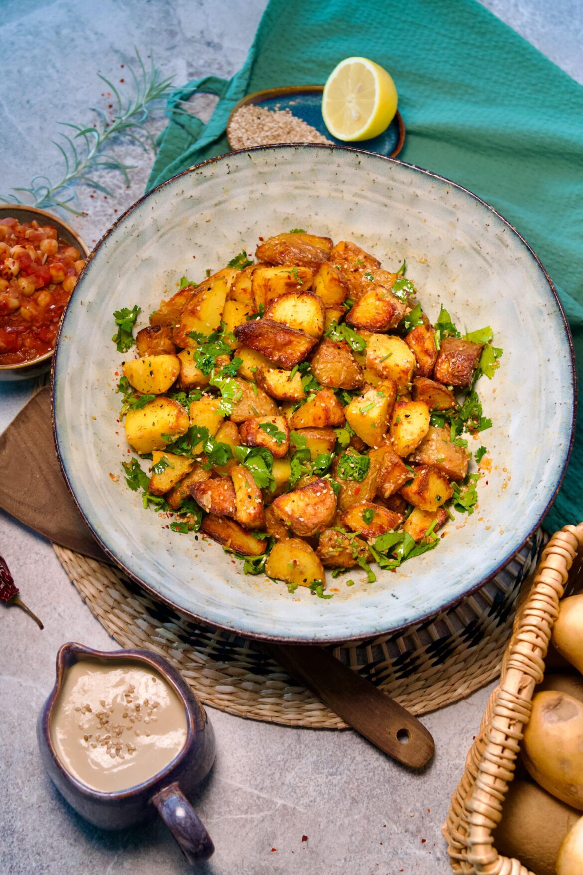 Easy and delicious Batata Harra