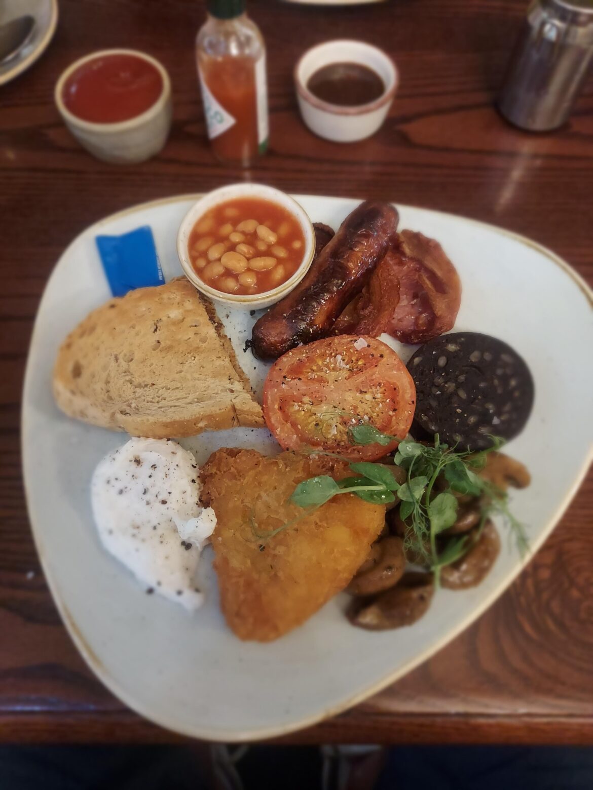 The sea-trout inn, Staverton, Inc in room price.