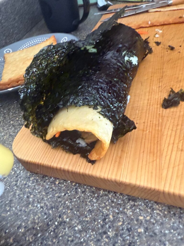 First attempt at gimbap. How did I do?