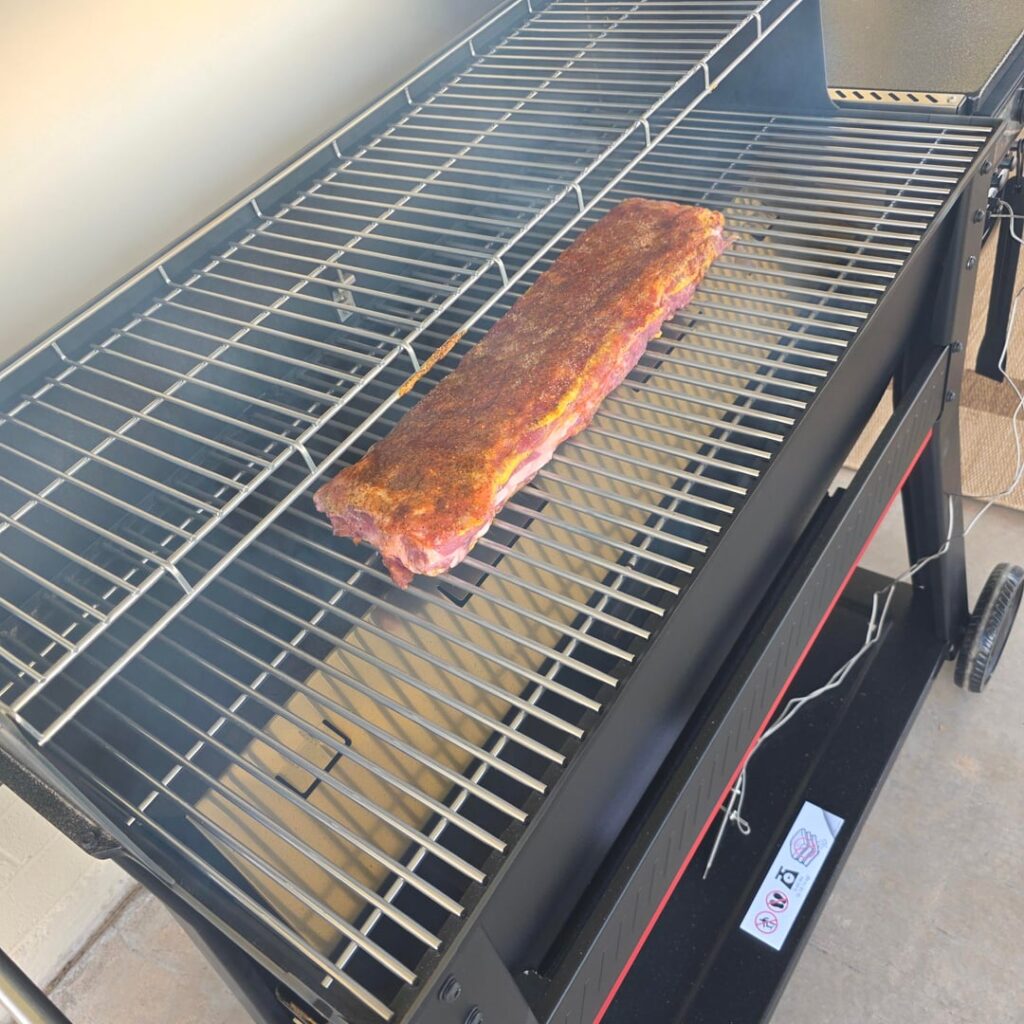 Searwood 600XL 1st cook