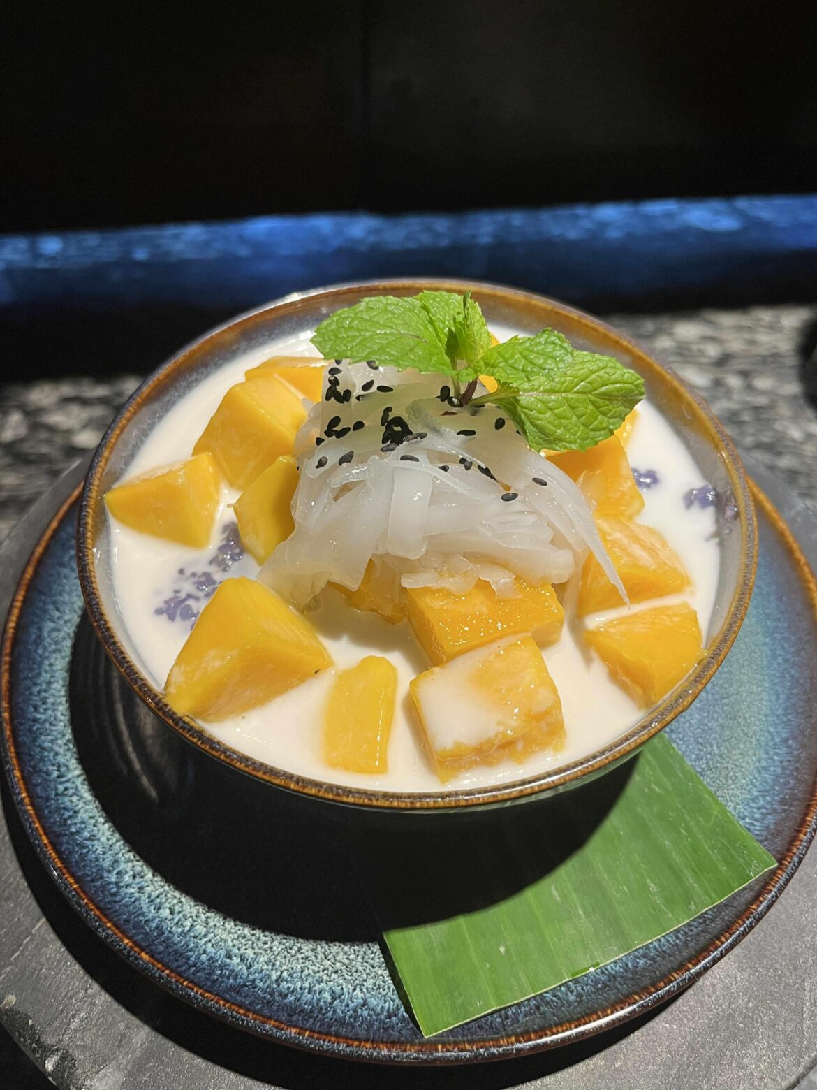 Mango Ube Sticky Rice