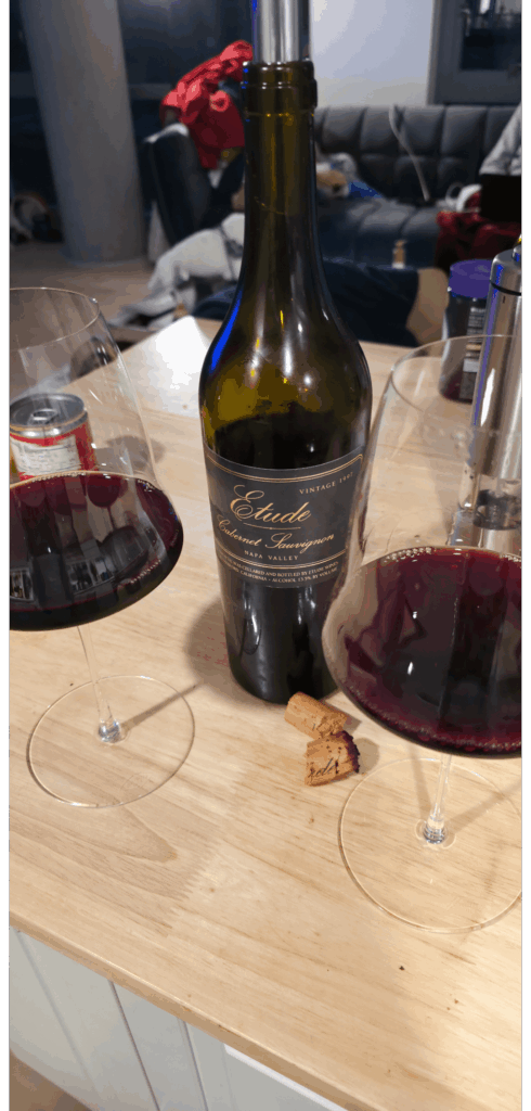 Aged Napa hits different! 1997 Etude Cabernet Sauvignon