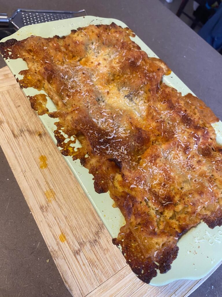 First lasagna in ages.