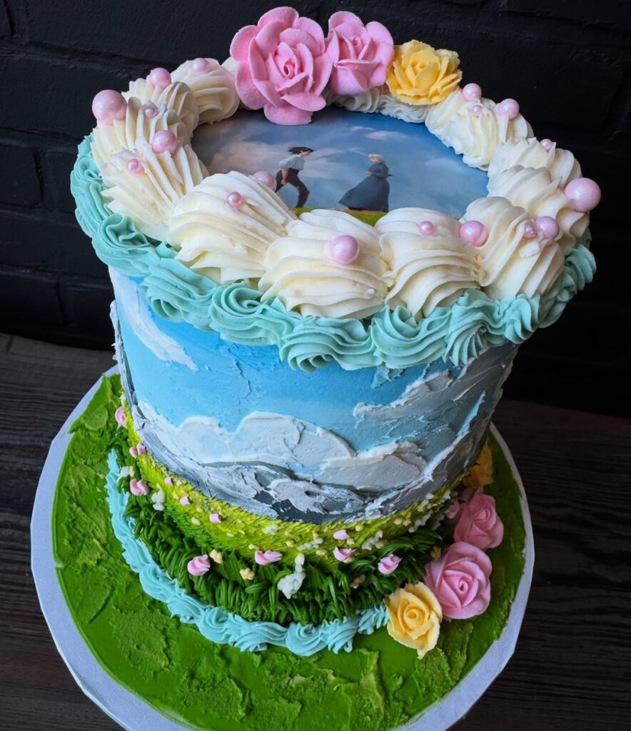 Howl's Moving Castle Cake