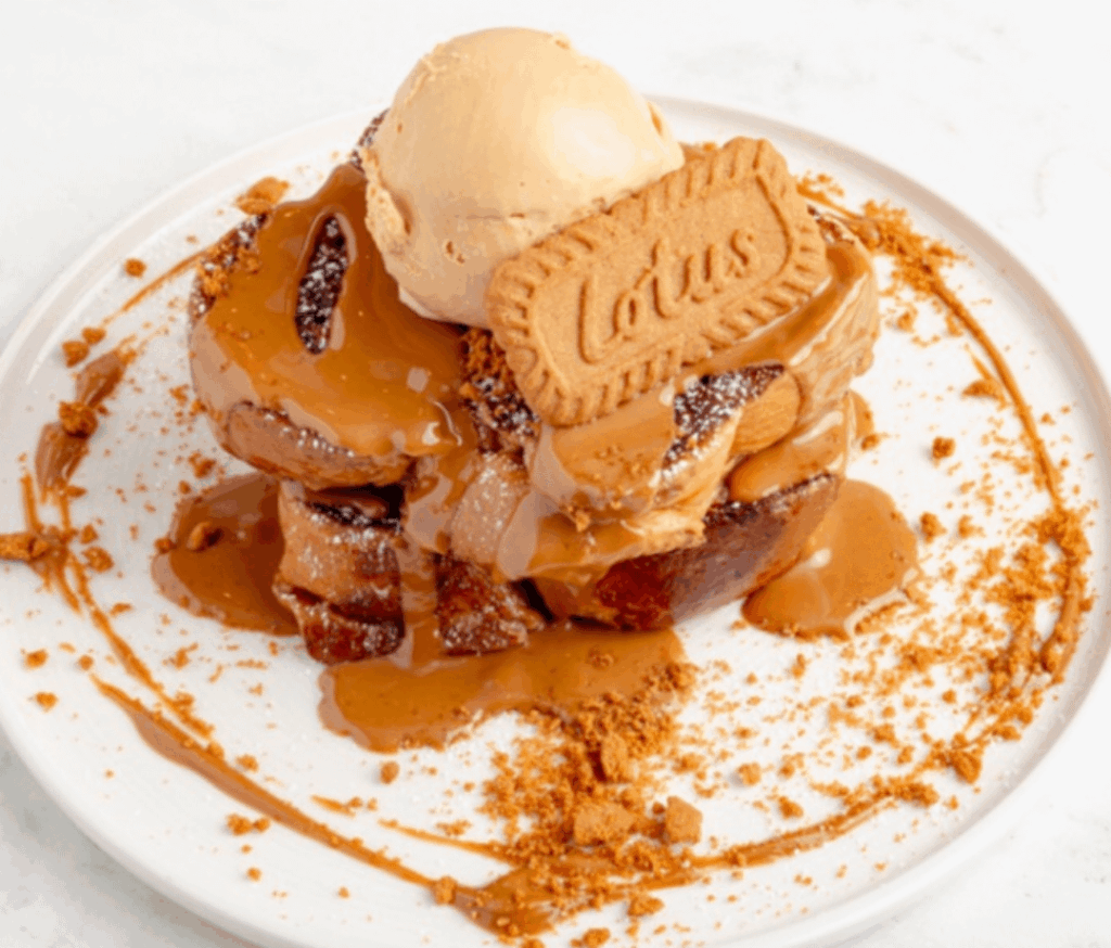 Lotus biscoff French toast