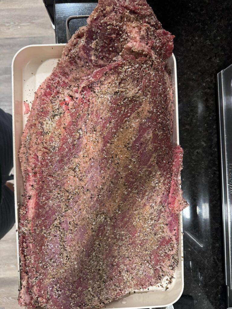First Brisket…how’s the trim? We