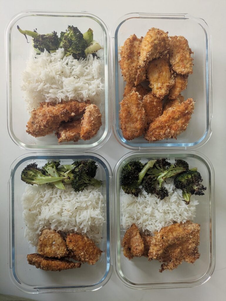 Basic lunch prep
