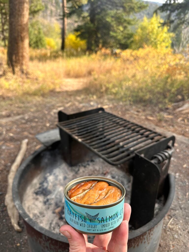 Swoon-worthy tinned smoked salmon