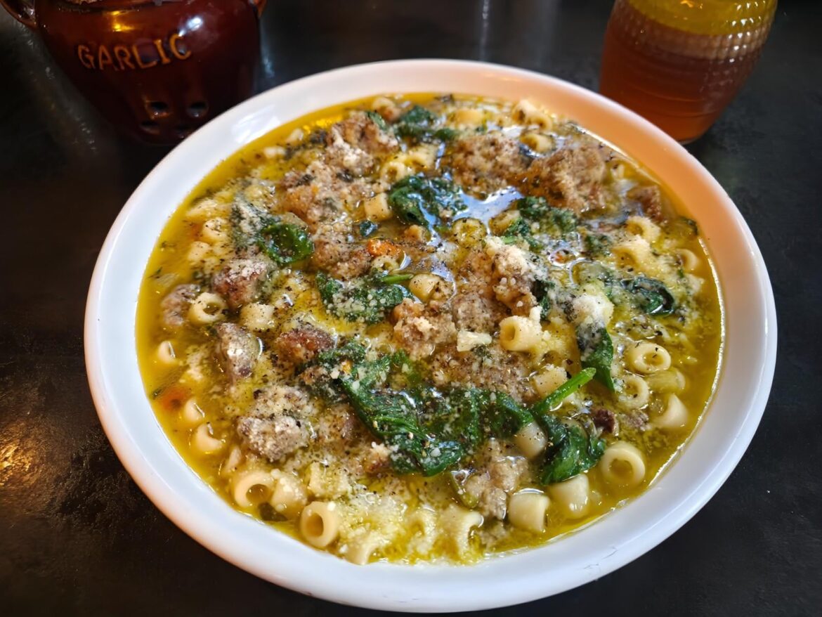 [homemade] Italian Wedding soup