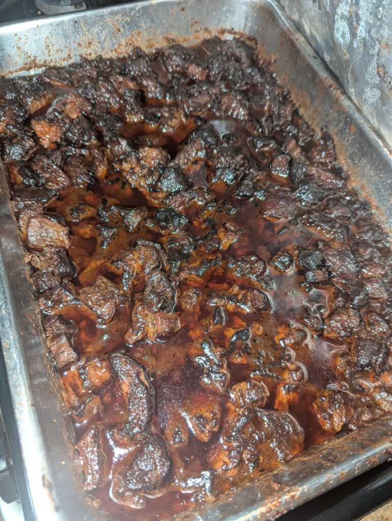 I braised beef cheek birria 3 times over 3 days