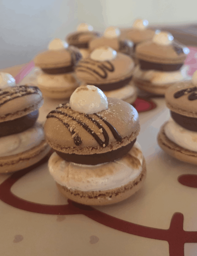 S'mores Macarons!!