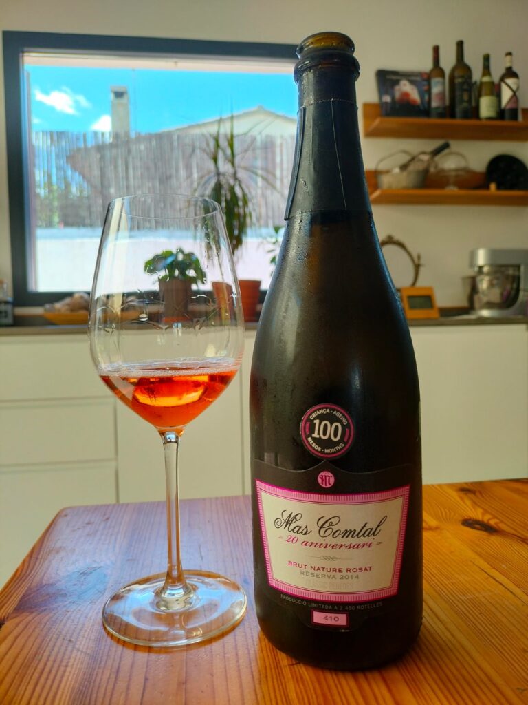 Merlot sparkling 100 months on lees