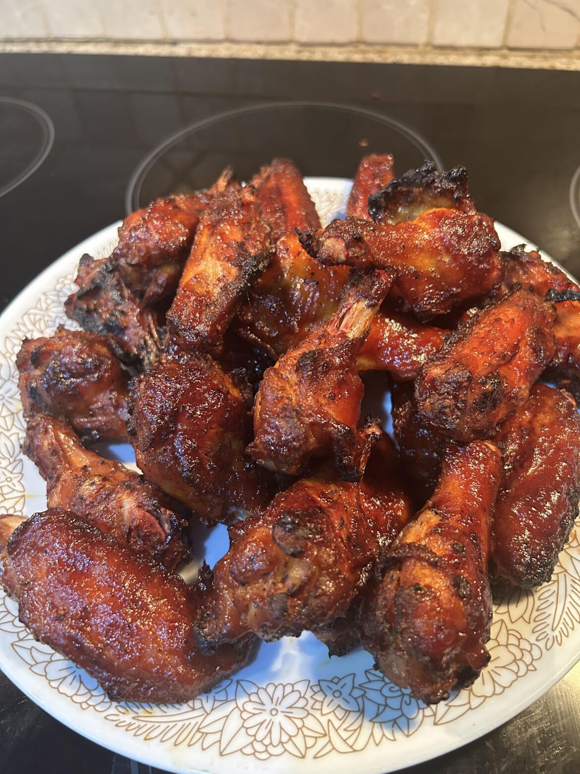 Traeger  bbq wings