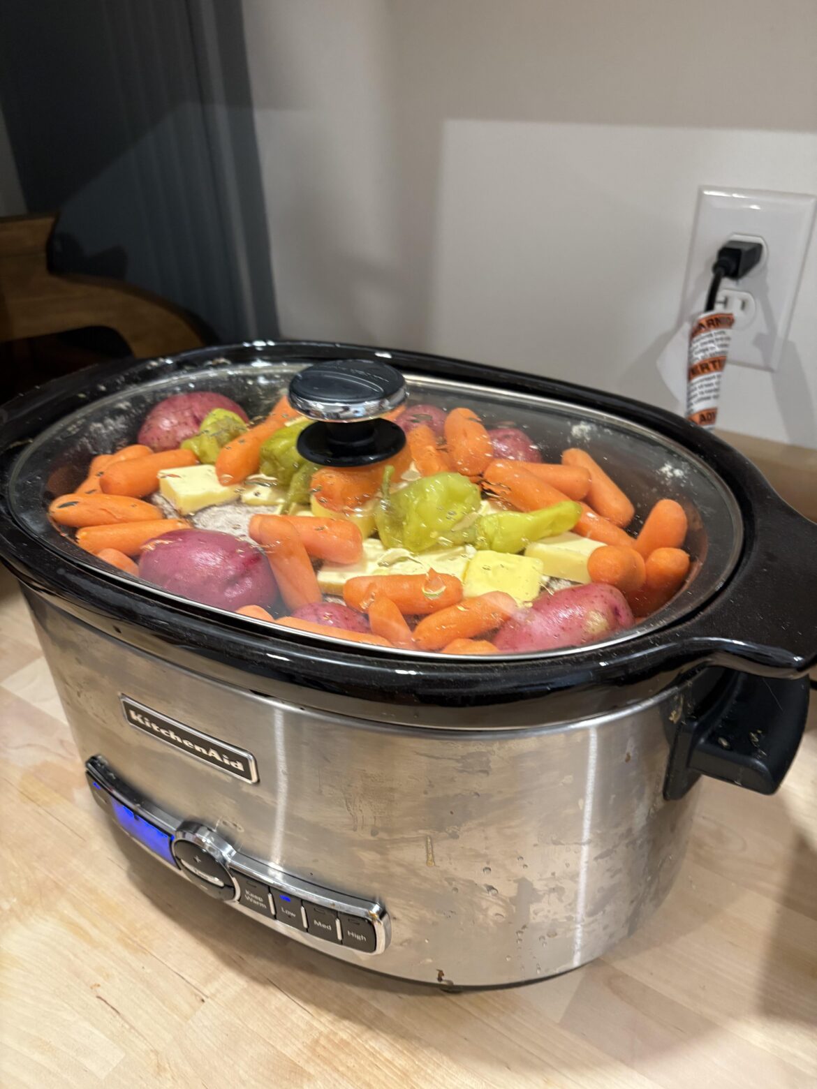 Mississippi pot roast with vegetables Mississippi pot roast with vegetables