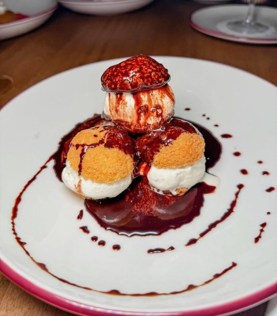 Bloody Profiteroles