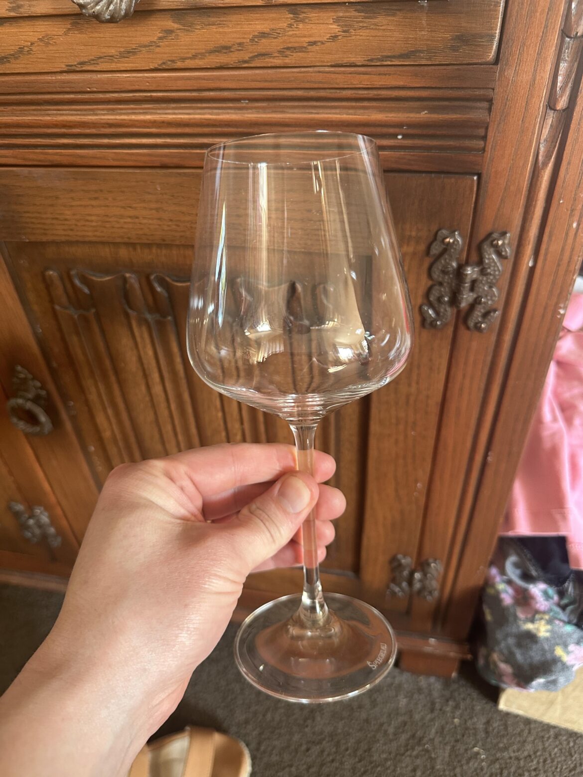 50c Spiegelau glass from a thrift store.