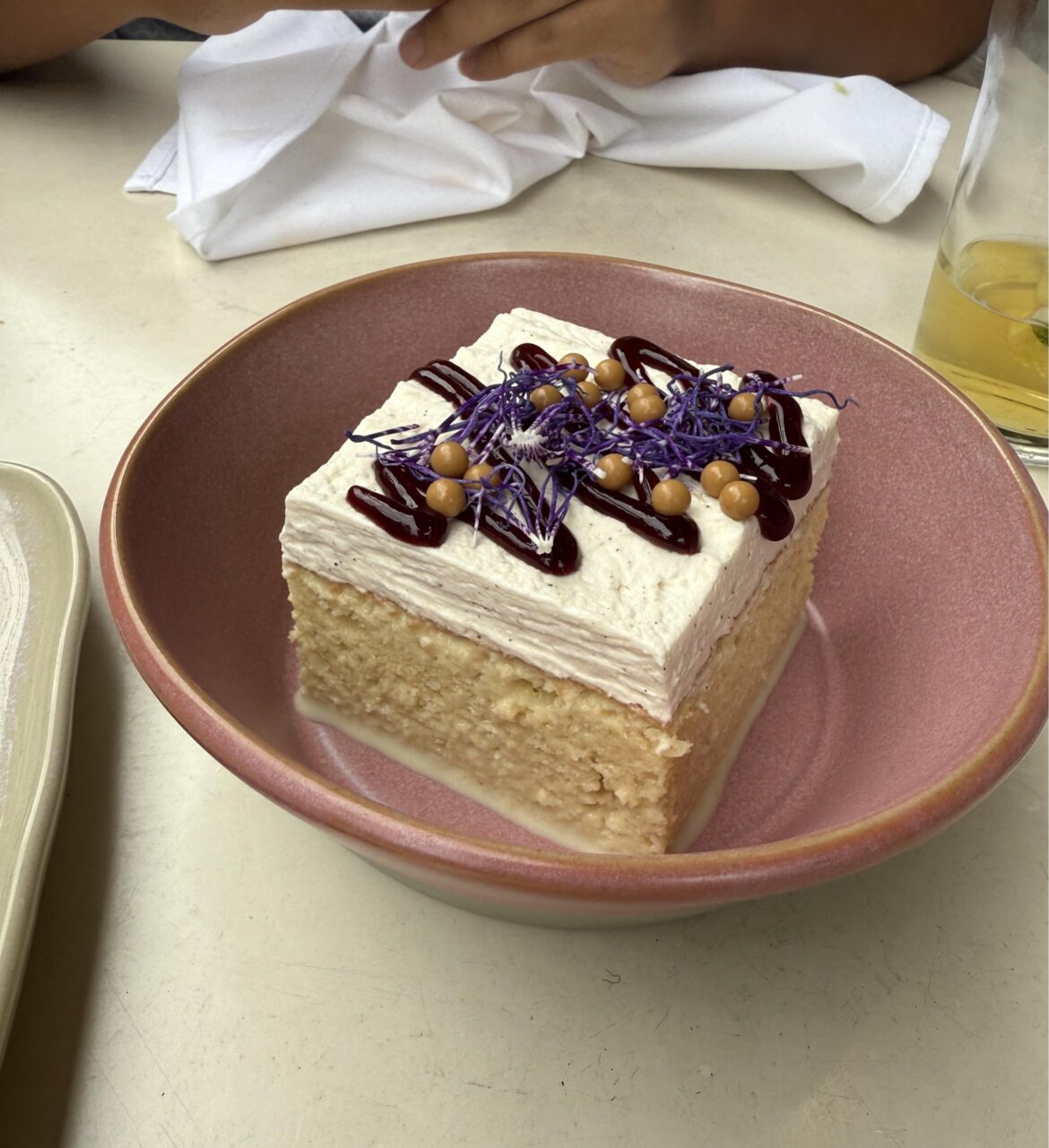 lemongrass soaked tres leches