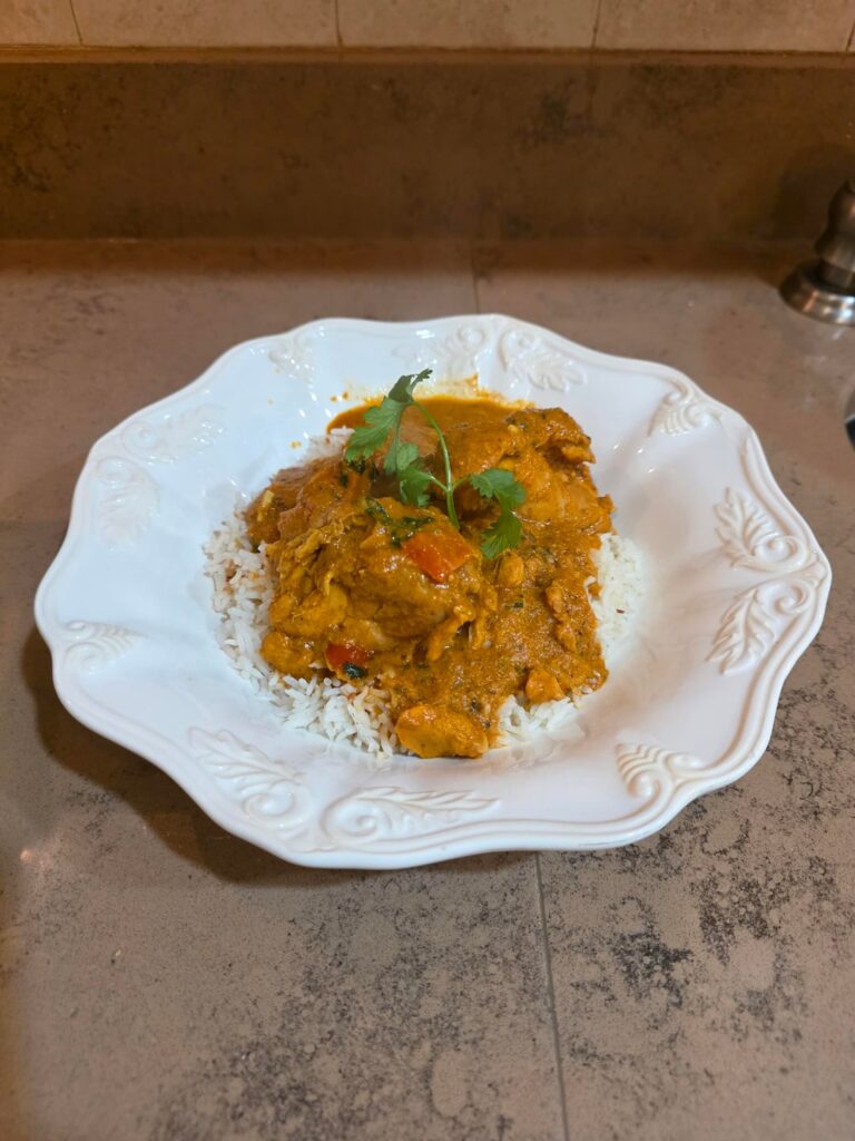 slow cooker chicken curry