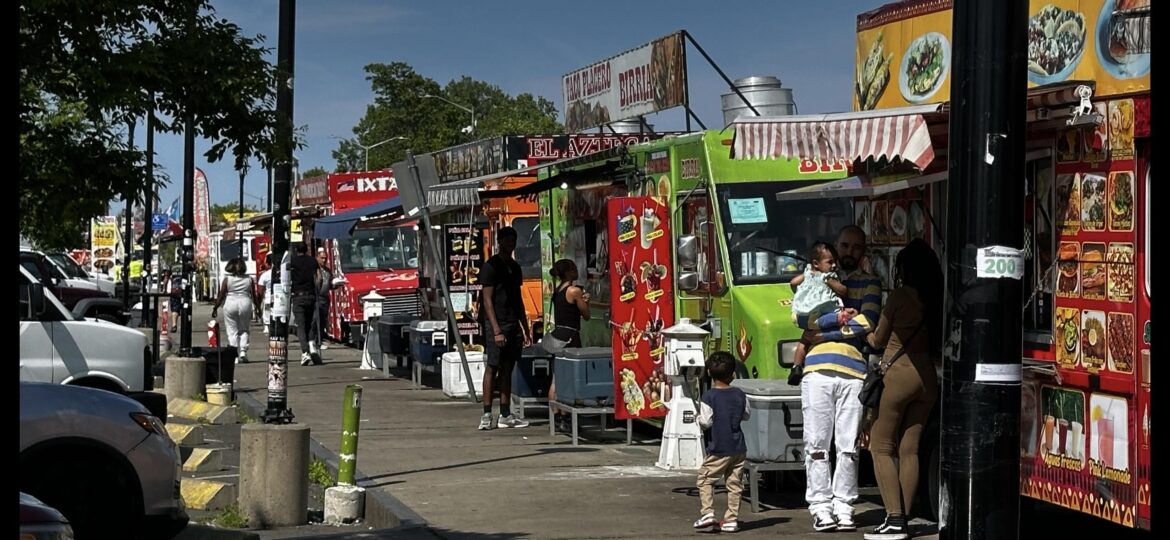Stopping to get Tacos on my daily commute in New Haven CT.