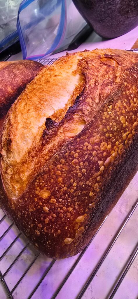 First time I got some blistering