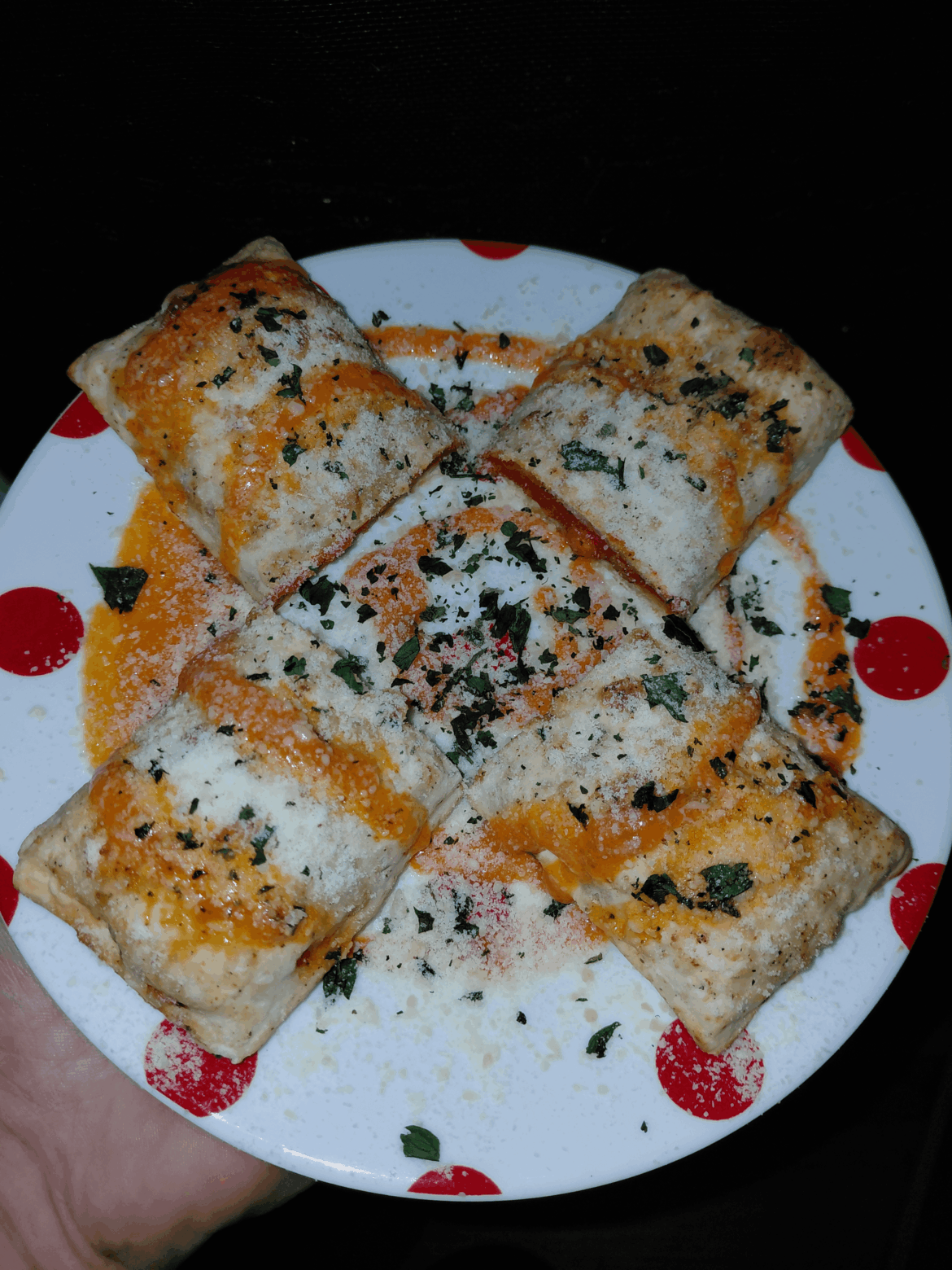 Buffalo parm meatball hot pockets is the right kinda delicate balance to push a hotpocket into the upper echelon