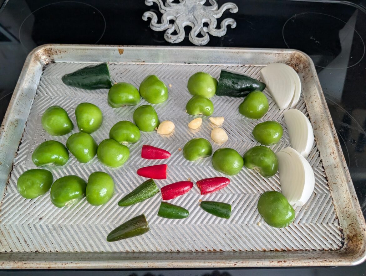 Roasted salsa verde Roasted salsa verde