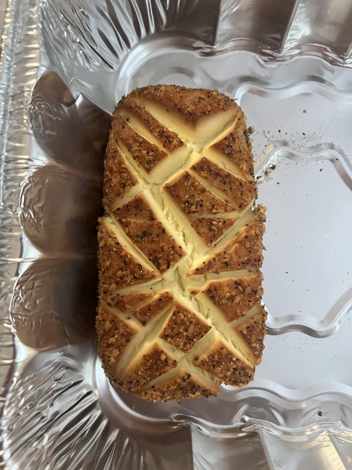 Tried my hand at smoked cream cheese this past weekend. Probably cut into it a bit more than needed, but it came out amazing.