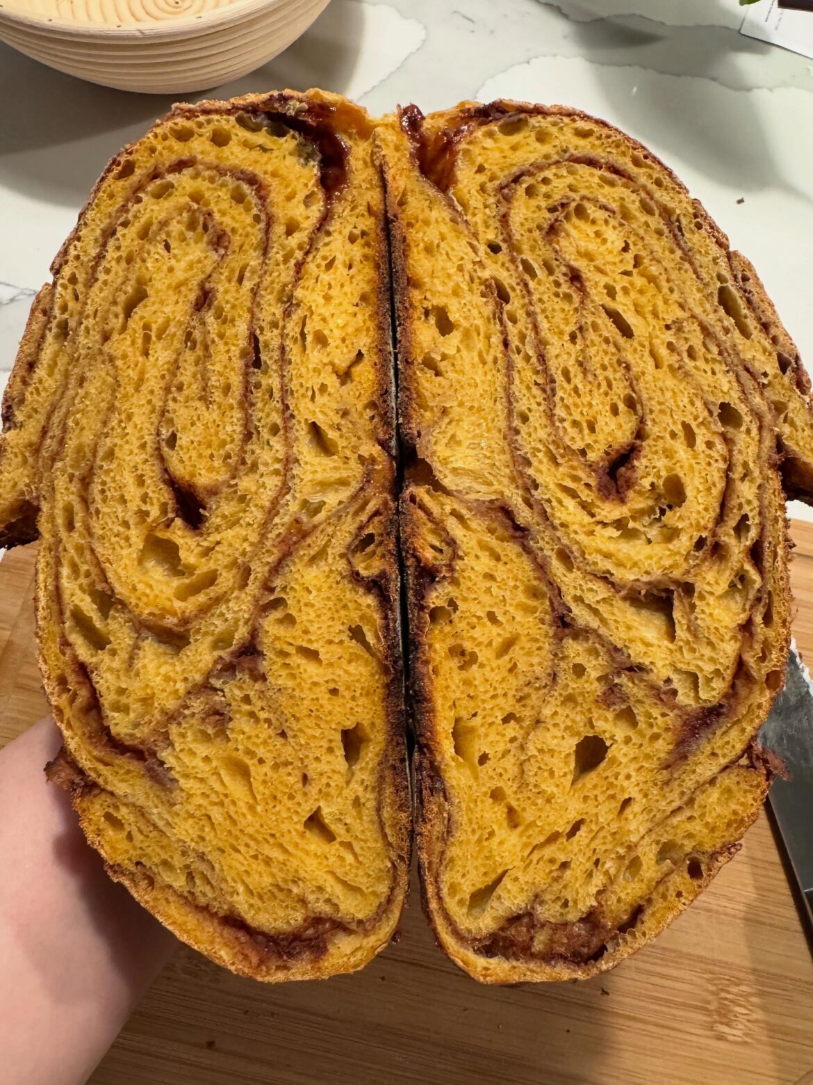 First time working with cinnamon