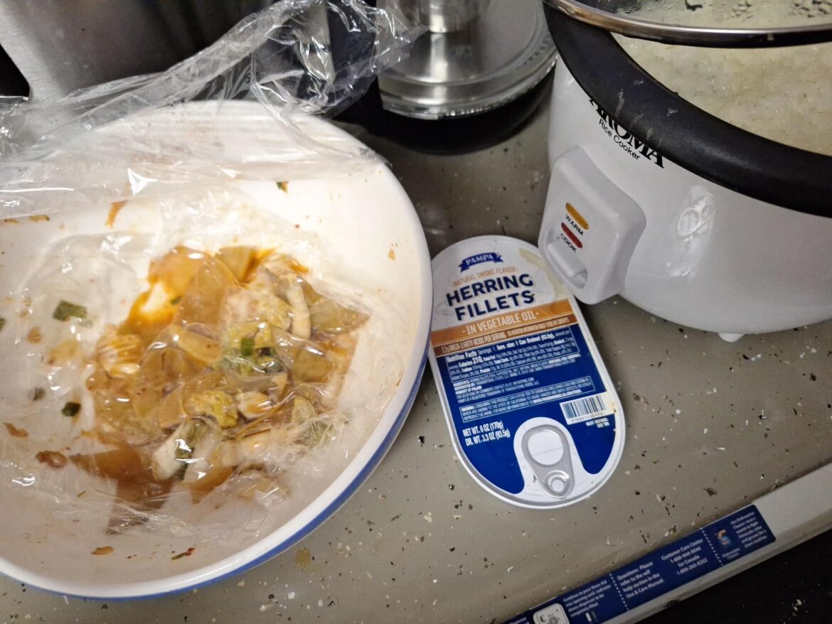 Never had herring before