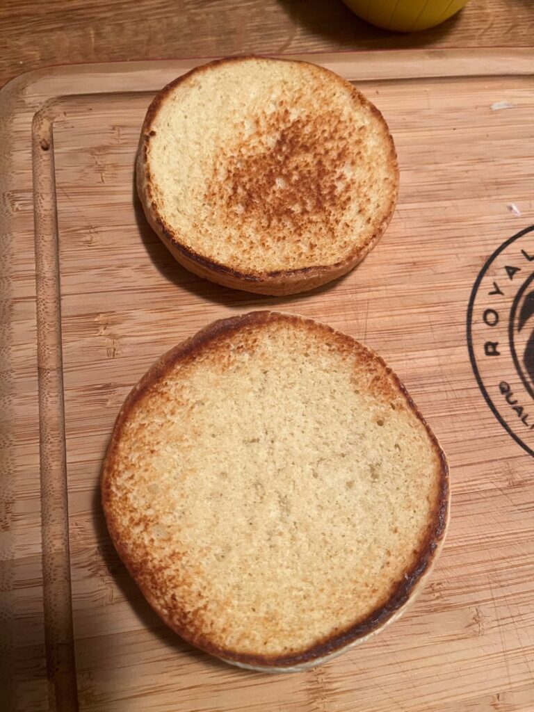 [homemade] double cheeseburger