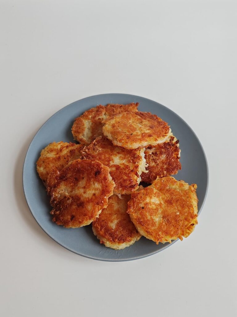 Homemade hash browns (then made into hash-brown hash)