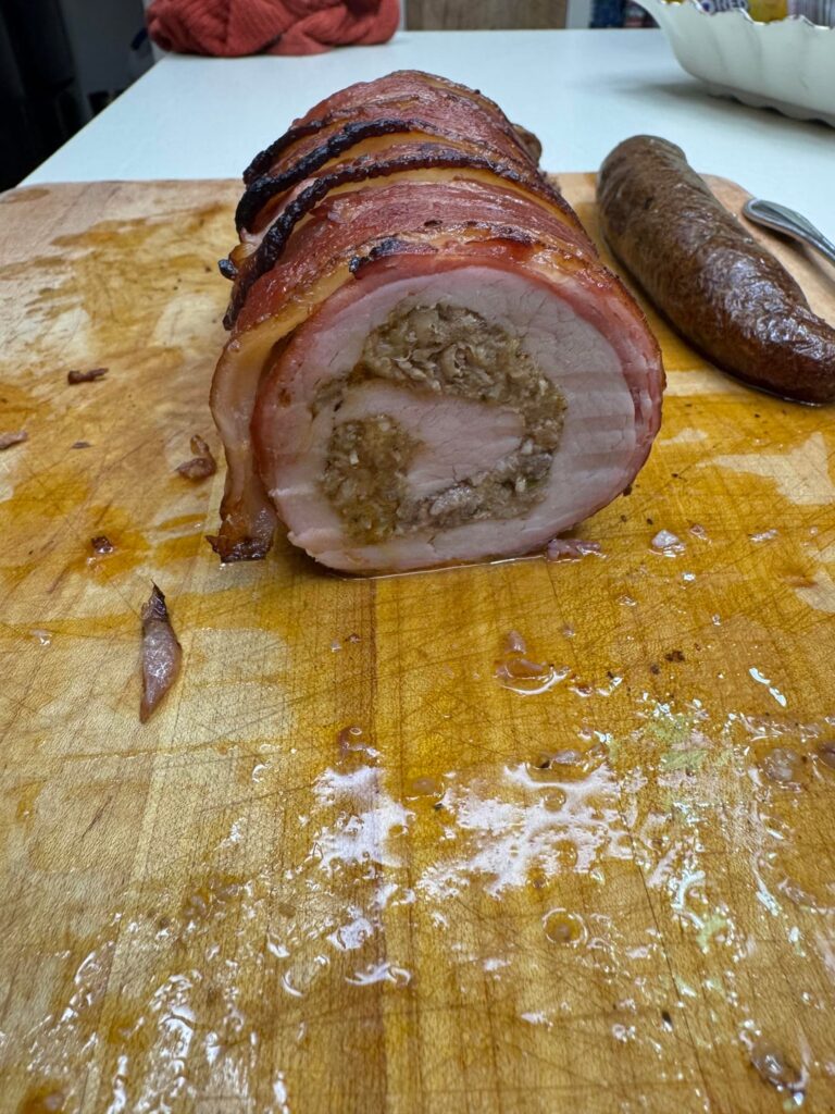 Boudin Stuffed Tenderloin