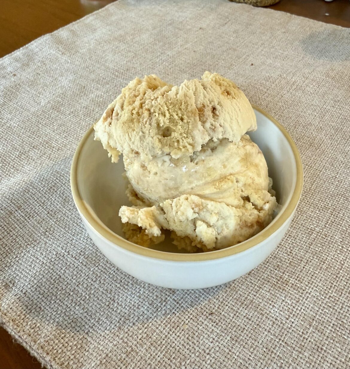 Homemade Gooey Butter Cake Ice Cream