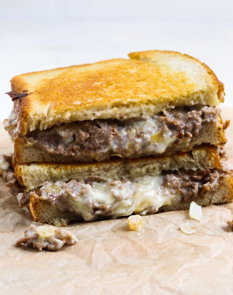 Cheesesteak Panini