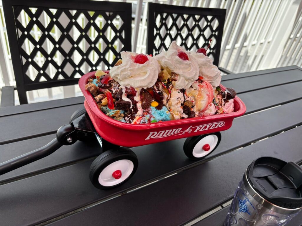 The 16 Scoop Godfather Sundae Challenge at Cleveland’s Country Store in Plymouth, CT