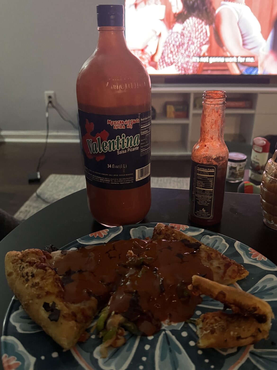 I’M BACK BABY!! Wife finally bought me another bottle of Valentina Black for my pizza