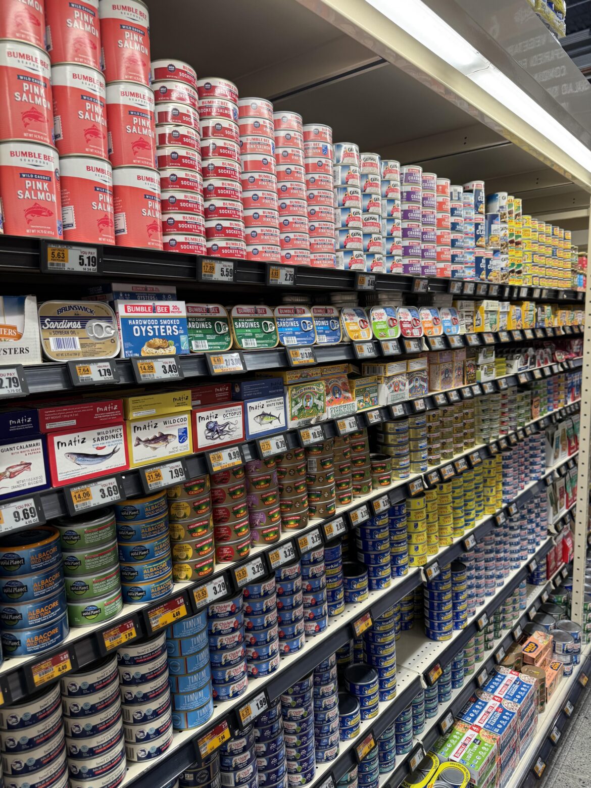 New shoprite opened today by me. Stacked.