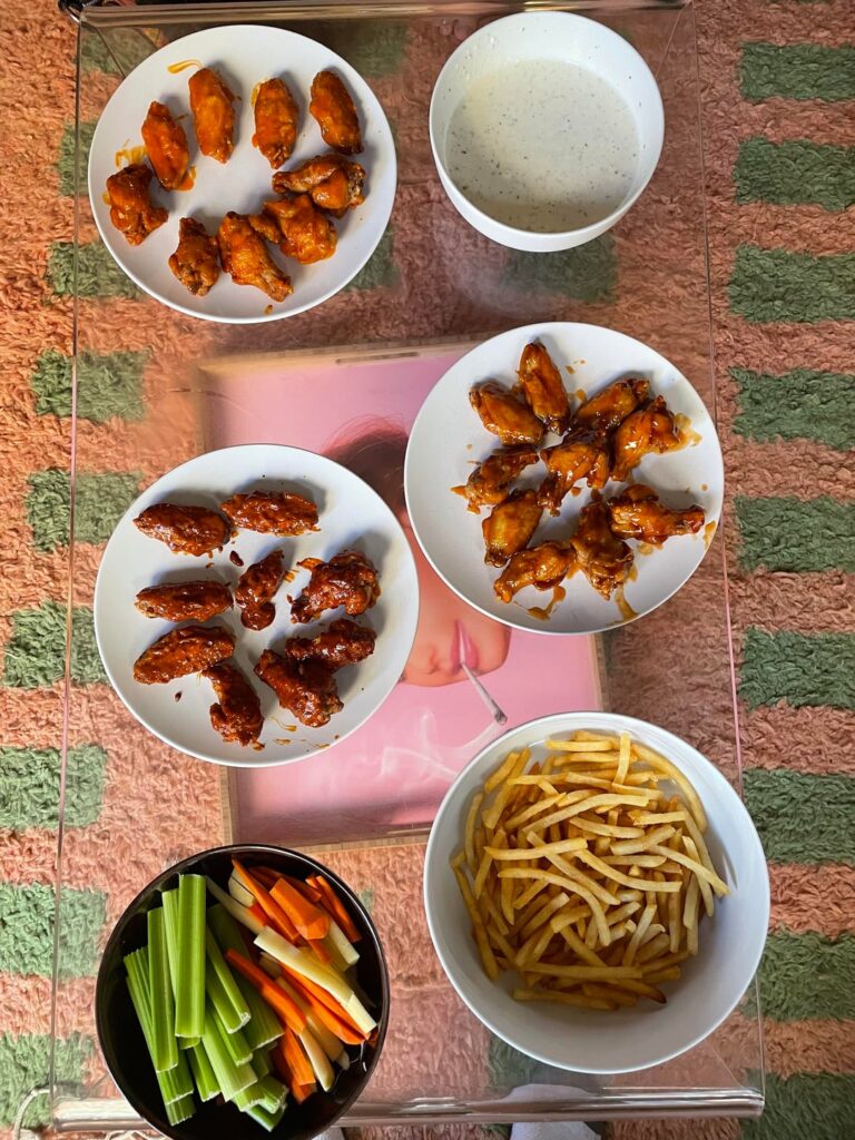 Made wings for my girlfriend’s birthday. How did I do