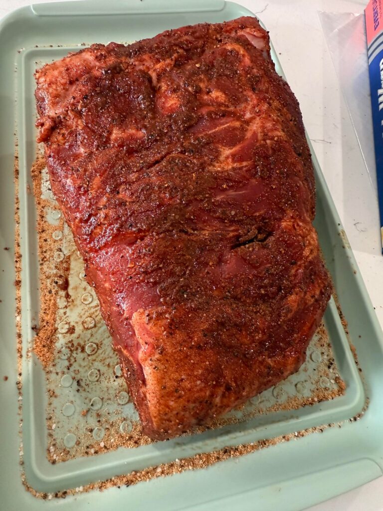 First Overnight Pulled Pork