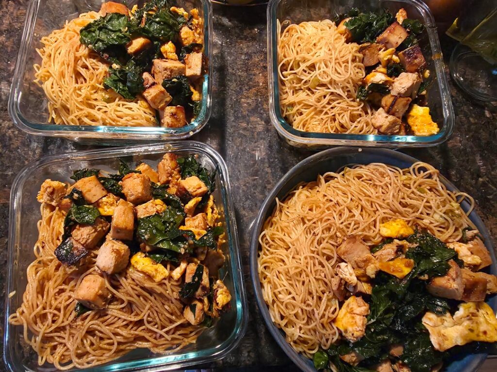 I cooked for this coming week