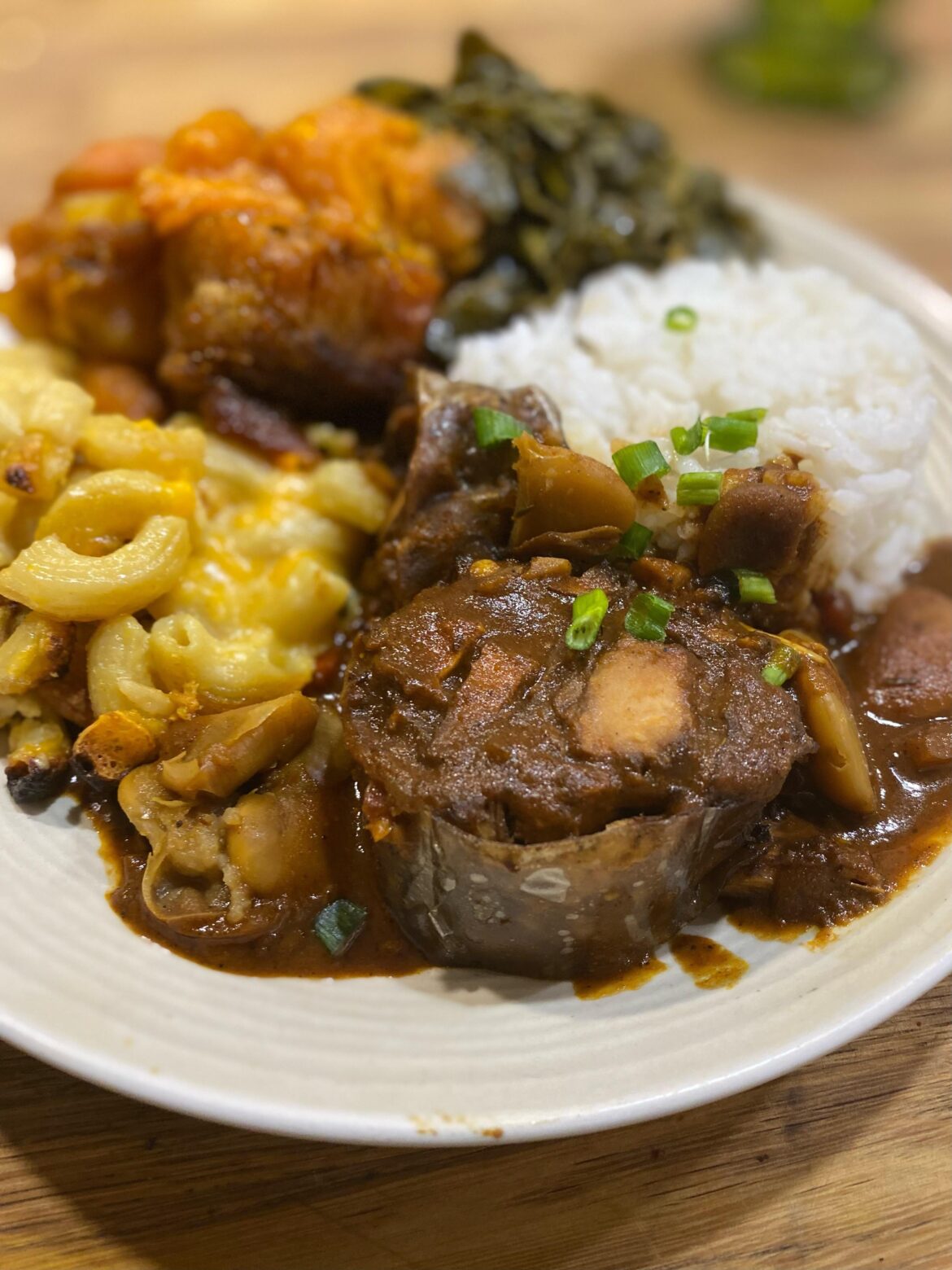 Vegan oxtails, courtesy of my mom ❤️