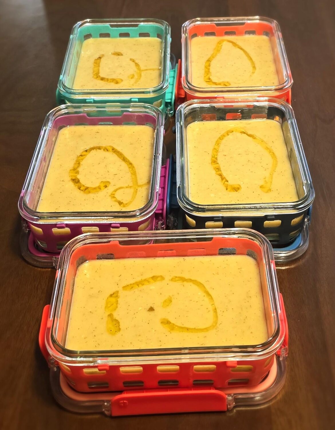 Lunches for this next week set: Maccu.