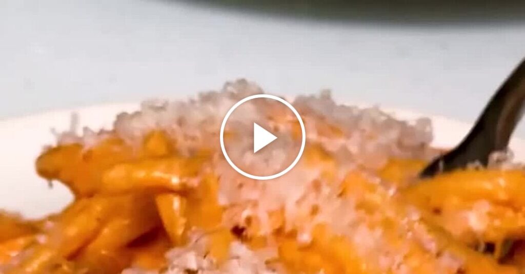 Creamy Tomato Spaghetti With Preserved Lemon