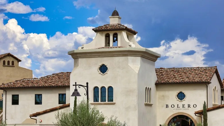 The Bolero At Europa Village building in Temecula Valley wine country